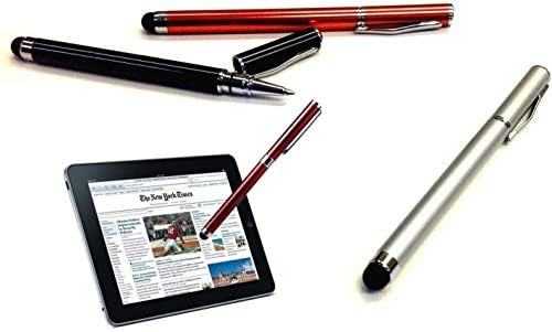 Tek Styz Pro Stylus + Pen תואם ל- Sony WF-XB700 עם מגע רגישות גבוהה בהתאמה אישית ודיו שחור! [3 חבילות שחורות]